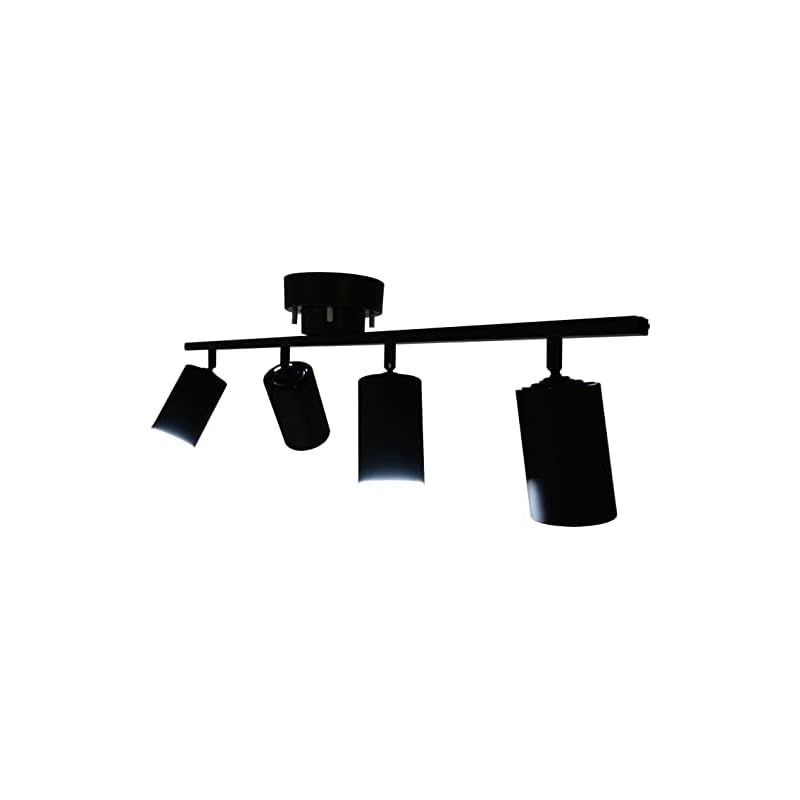 山善] インテリア シーリングライト 4灯 スポットライト 天井照明 E26