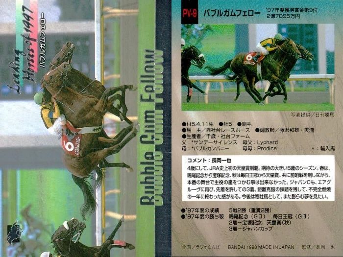 ux139 競馬 カード まとめ ナリタブライアン メジロマックイーン