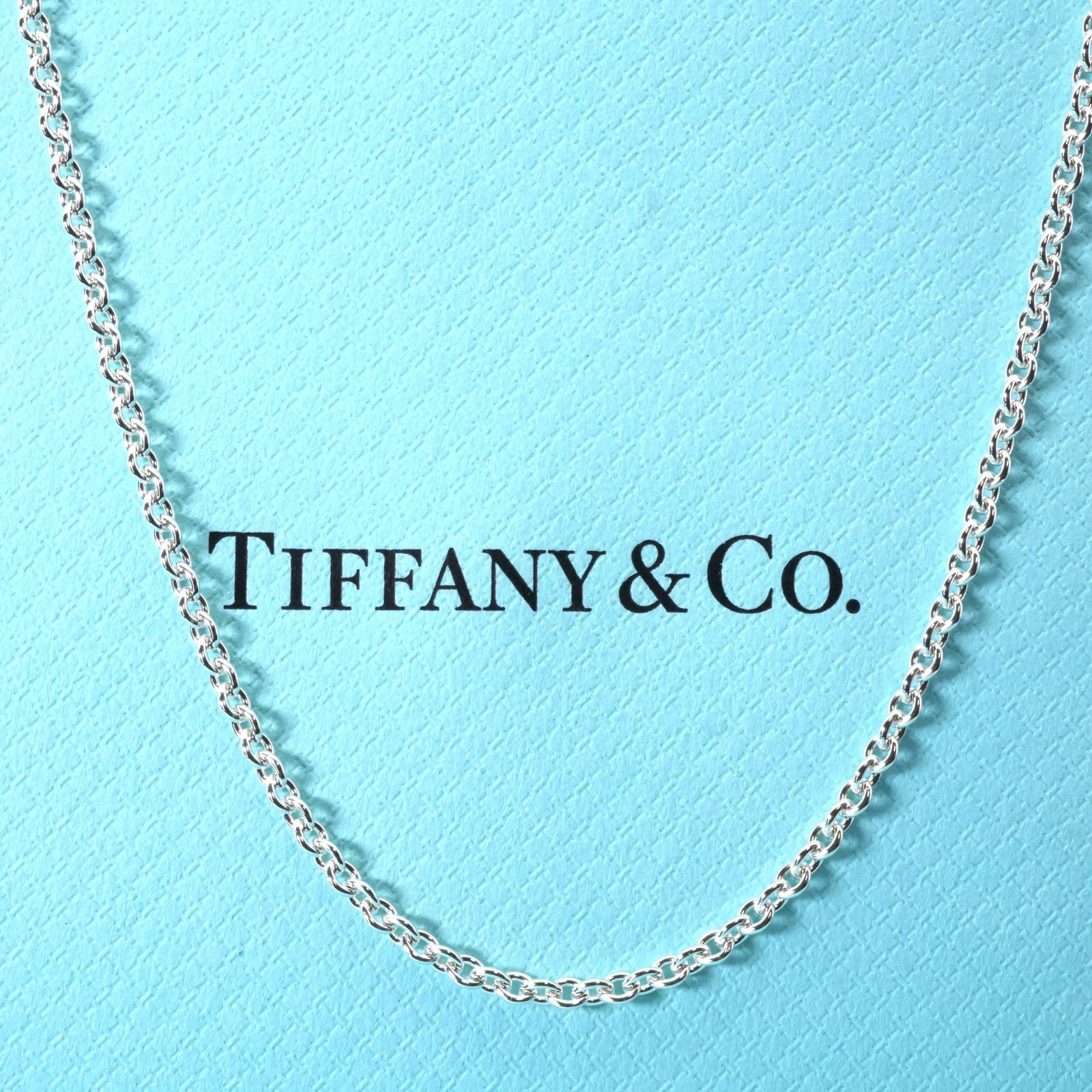 極美品45cm ティファニー 太め チェーン ネックレス /25-1012S - メルカリ