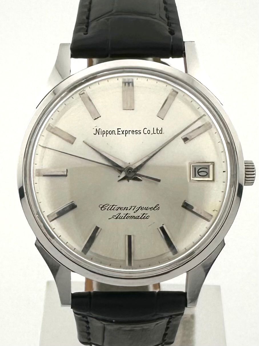 CITIZEN 日本通運 Nippon Express 限定 自動巻き時計 OH済み - メルカリ 