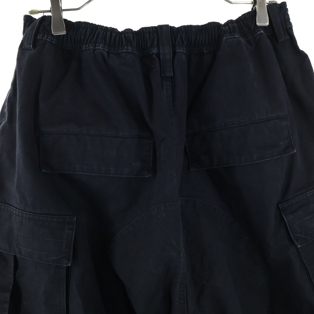 ワイドカーゴパンツ ブラック