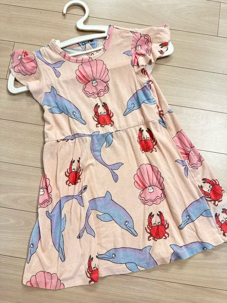 ミニロディーニ⌣̈⃝ワンピース104~110cm Mini Rodini(ミニロディーニ) ワンピース 104 ／ 110 サイズ