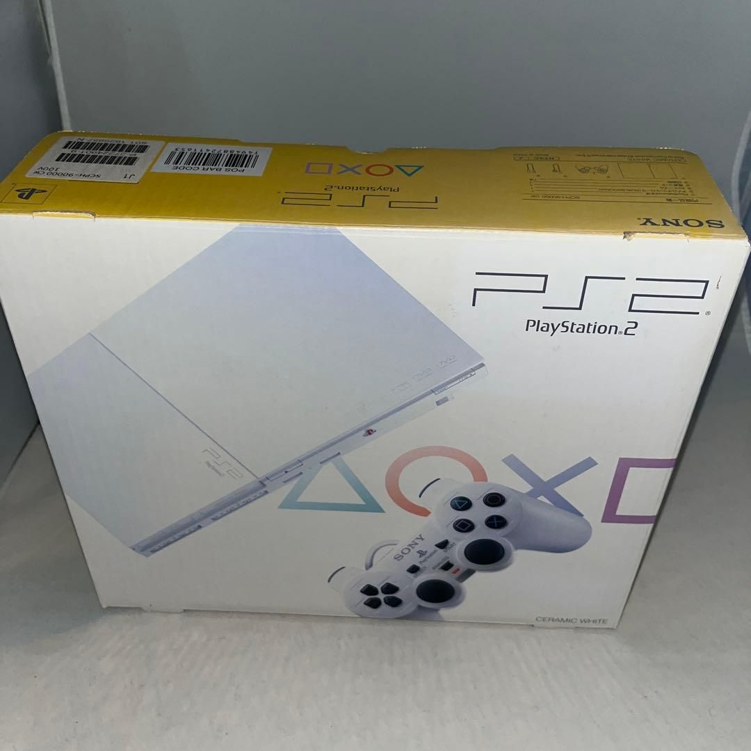 プレイステーション2本体 SCPH90000 セラミックホワイト