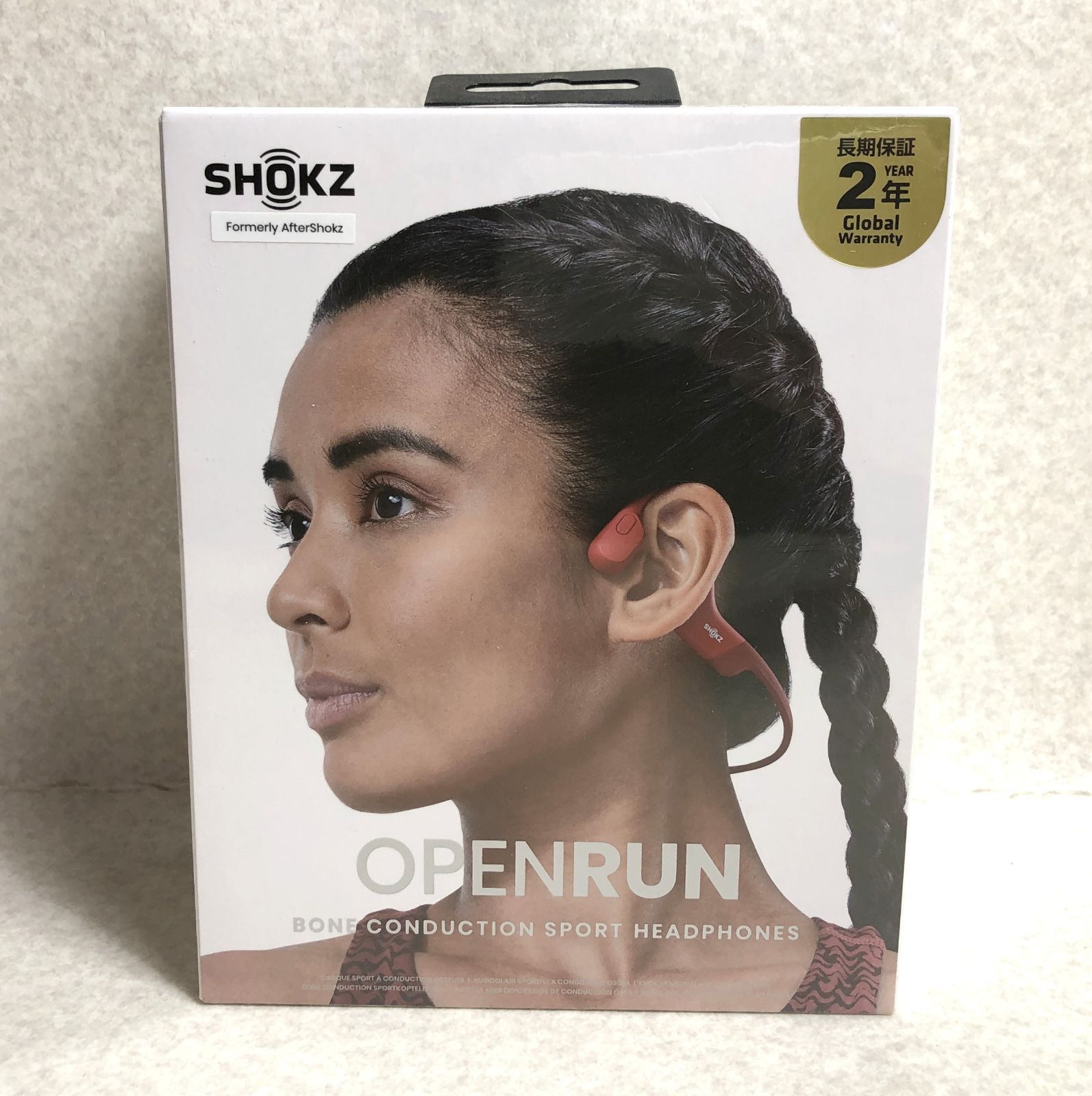 DH624】未開封 SHOKZ OpenRun ショックス 骨伝導イヤホン SKZ-EP 