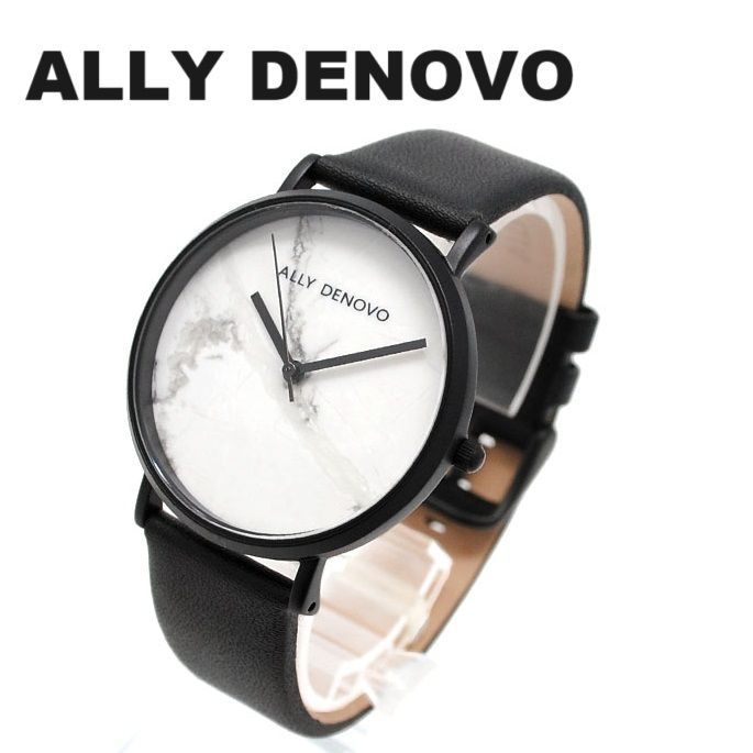 ALLY DENOVO アリーデノヴォ AF5005.2 CARRARA MARBLE 腕時計 36mm ユニセックス - メルカリ