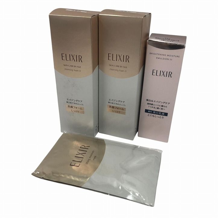 ELIXIR エリクシール 化粧品 まとめ シュペリエル クレンジングフォーム II など 4点 AYK687389相
