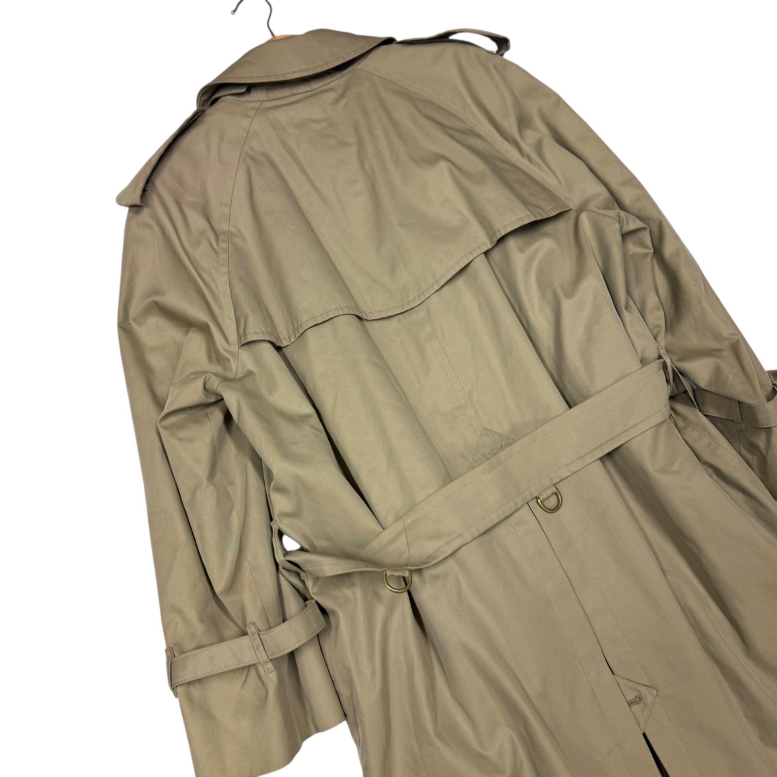 ダブルトレンチコート キャメル入りライナー付き