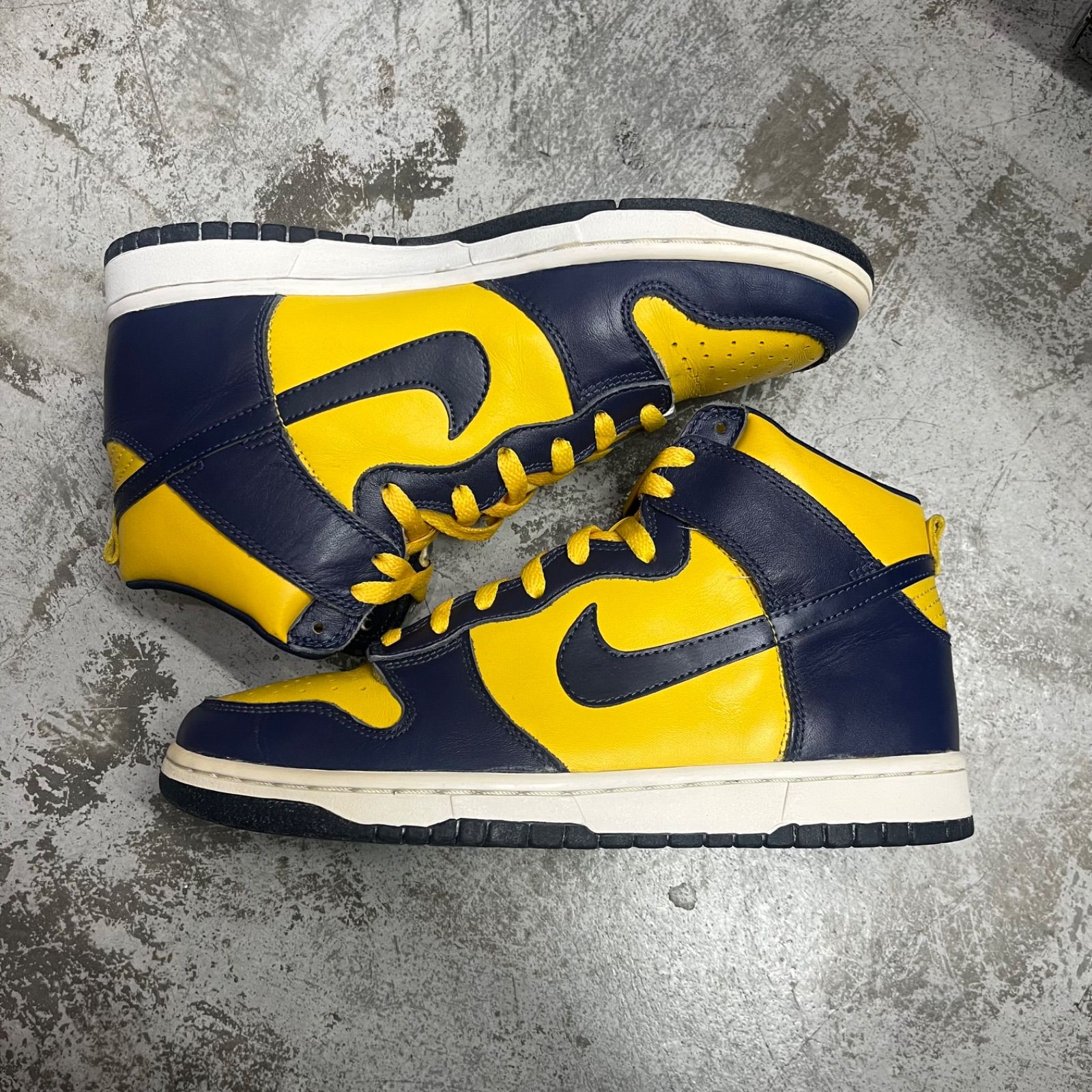 98年製 NIKE Dunk High LE Midnight Navy ダンク ハイ スニーカー LE 