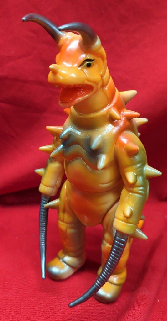 ブルマァク ブルマァクの怪獣シリーズ 帰ってきたウルトラマン グドン オレンジ 復刻版