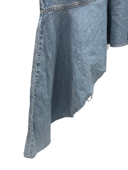 未使用品 リーバイス コラボ スカート デニム マーメイド アシメ 大坂なおみ 希少✨Levi's リーバイス 大坂なおみ マーメイドスカート 変形