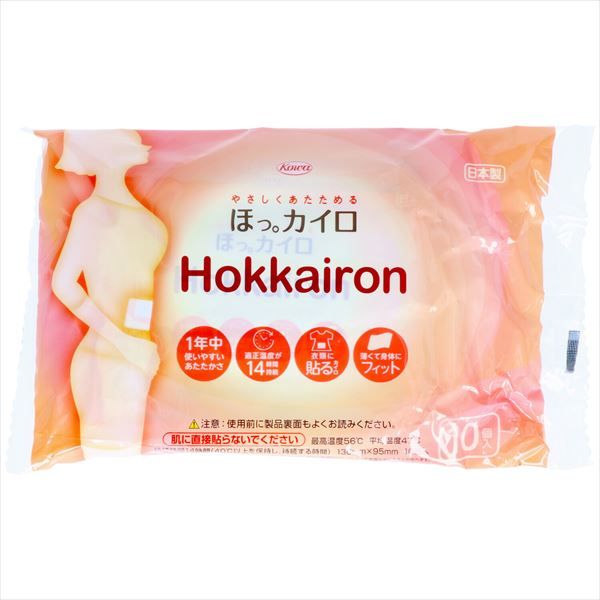 まとめ買い-24点セット ホッカイロ Ｈｏｋｋａｉｒｏｎ 貼る レギュラー １０個 興和新薬 カイロ