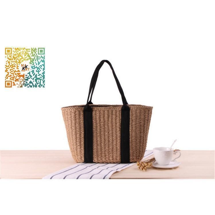 かごバッグ レディース トートバッグ 麦わらバッグ ピクニック 海