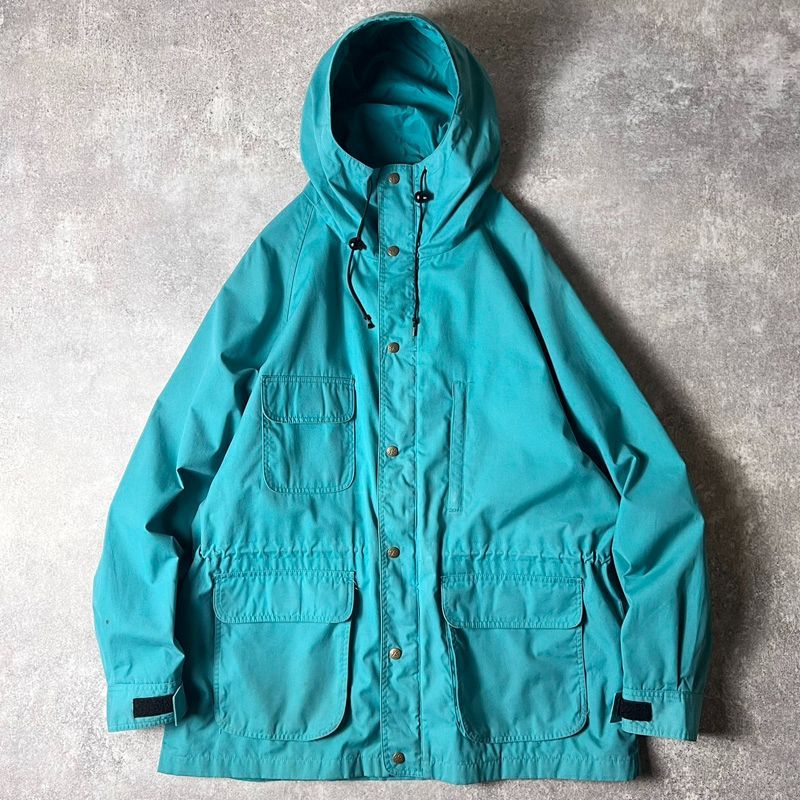 80s 黒タグeddie bauer マウンテンパーカ ナイロンジャケット 古着 90年代 エディーバウアー Eddie Bauer 黒タグ ナイロン