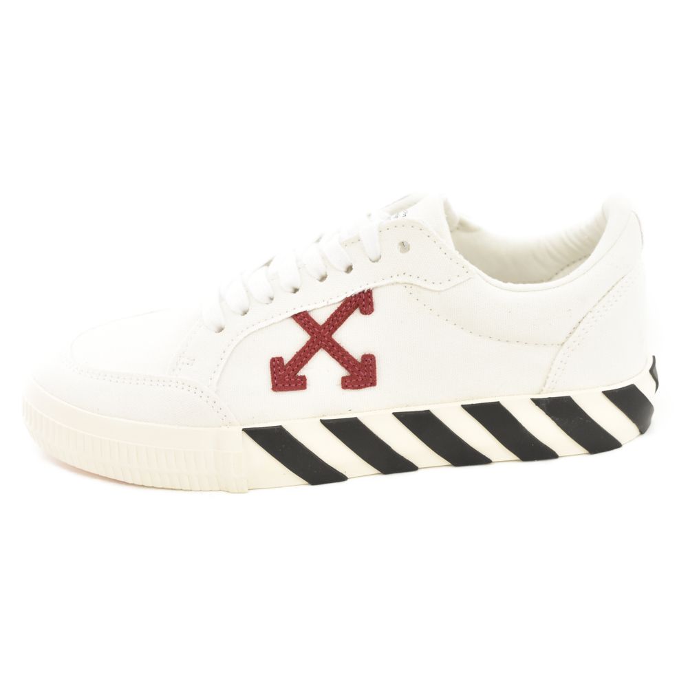 OFF-WHITE (オフホワイト) LOW VULCANIZED ローバルカナイズ ローカットスニーカー ホワイト