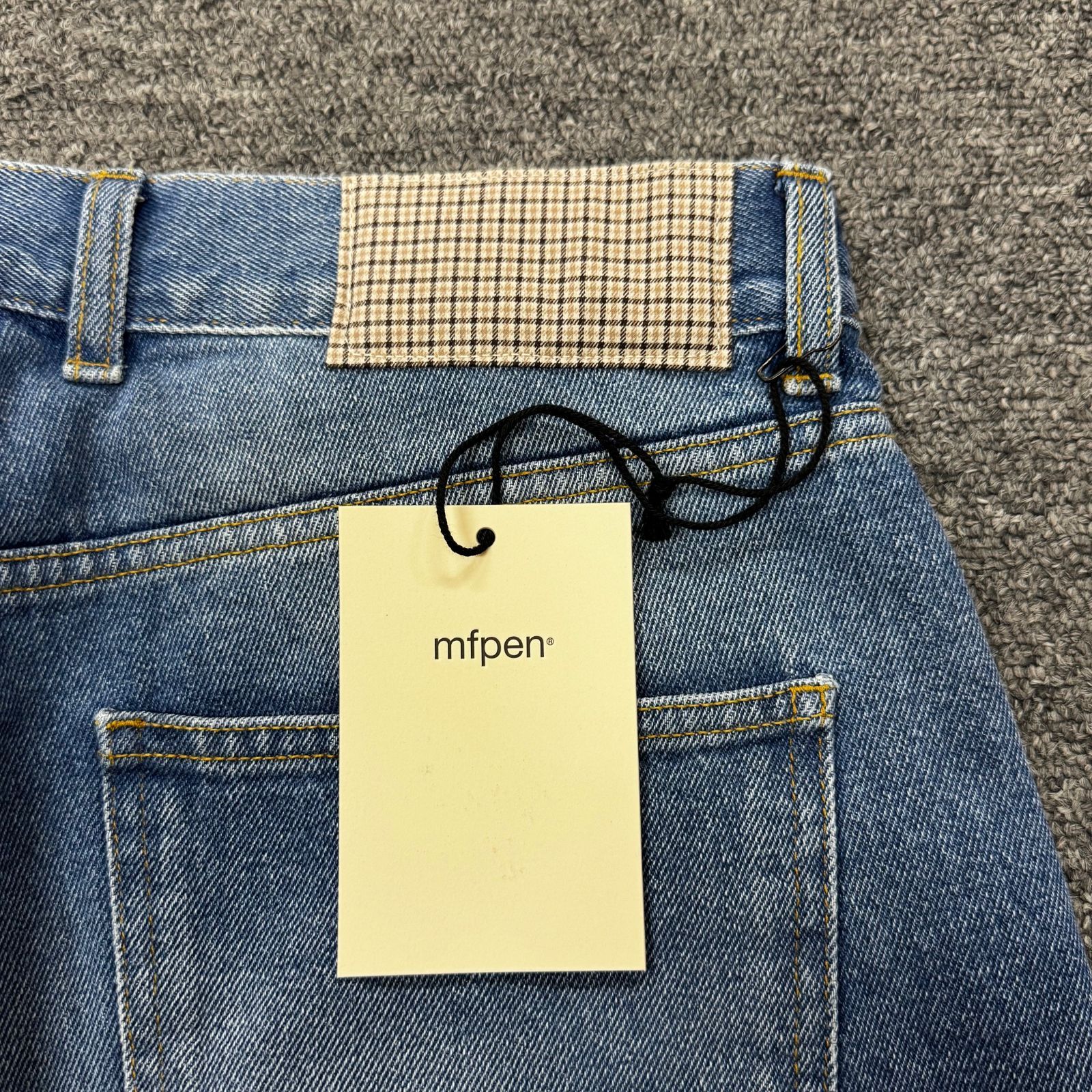 参考上代44000円 未使用品 mfpen 22AW Regular Jeans レギュラー 