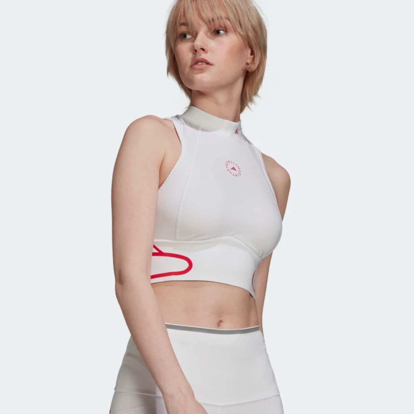 adidas by stella maccartney TruePace HEAT.RDY Running Crop Top