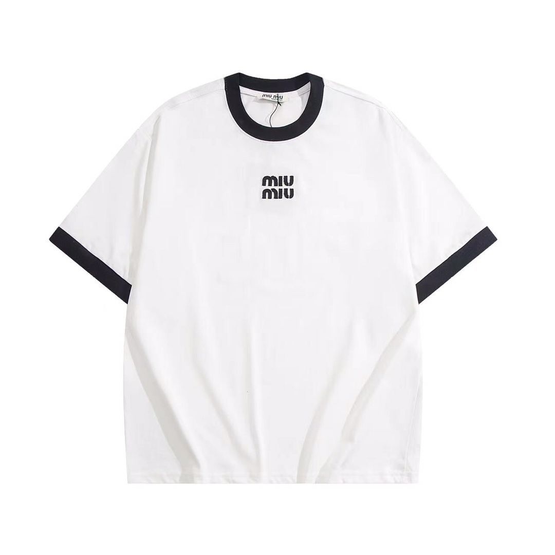 新品未使用 Miu Miu ミュウミュウ 半袖 Tシャツ - メルカリ