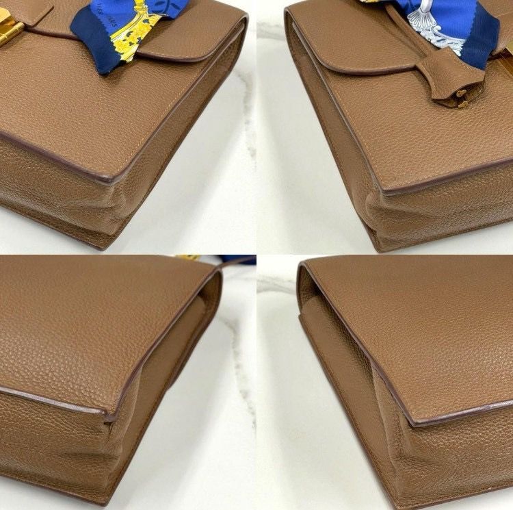 エルメス サックアデペッシュ27 トゴ ビジネスバッグ □Q刻印 WWW_OLIVIERBERNSTEIN_COM