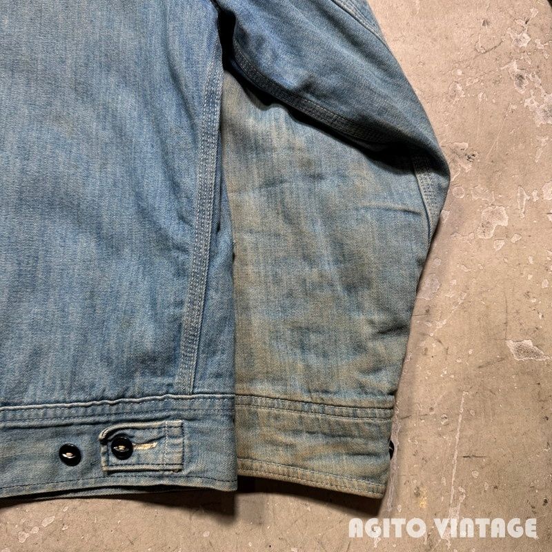lee 191-LB ワークジャケット　キルティング 60's～ Lee 191-LB キルティングライナー デニムジャケット 味