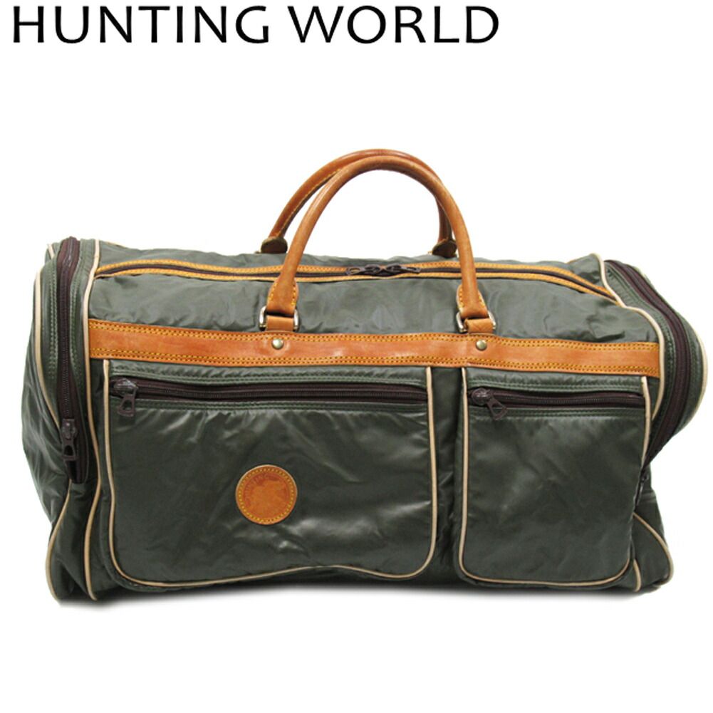 HUNTING WORLD ボストンバッグ ベージュ 楽天市場】【バッグ】HUNTING WORLD ハンティング ワールド