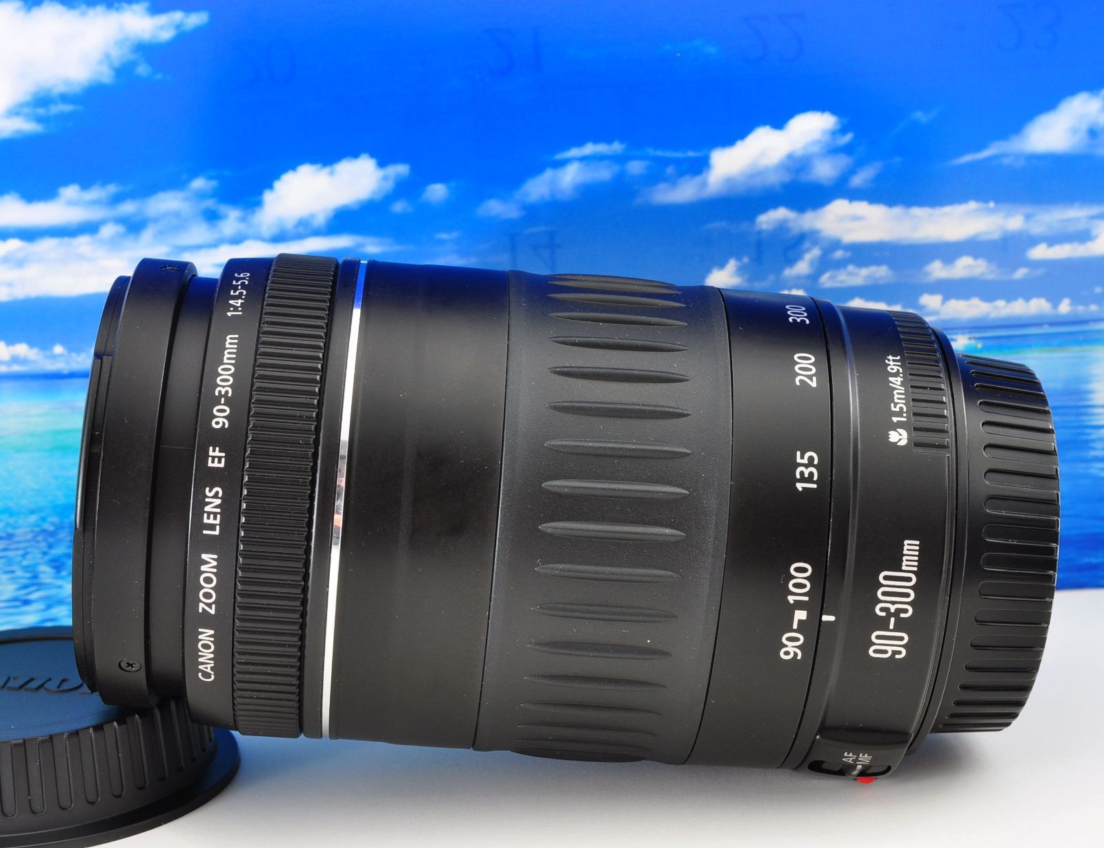 Canon 純正 EF90-300mm F4.5-5.6 フード キャップ付属 一眼レフ用望遠