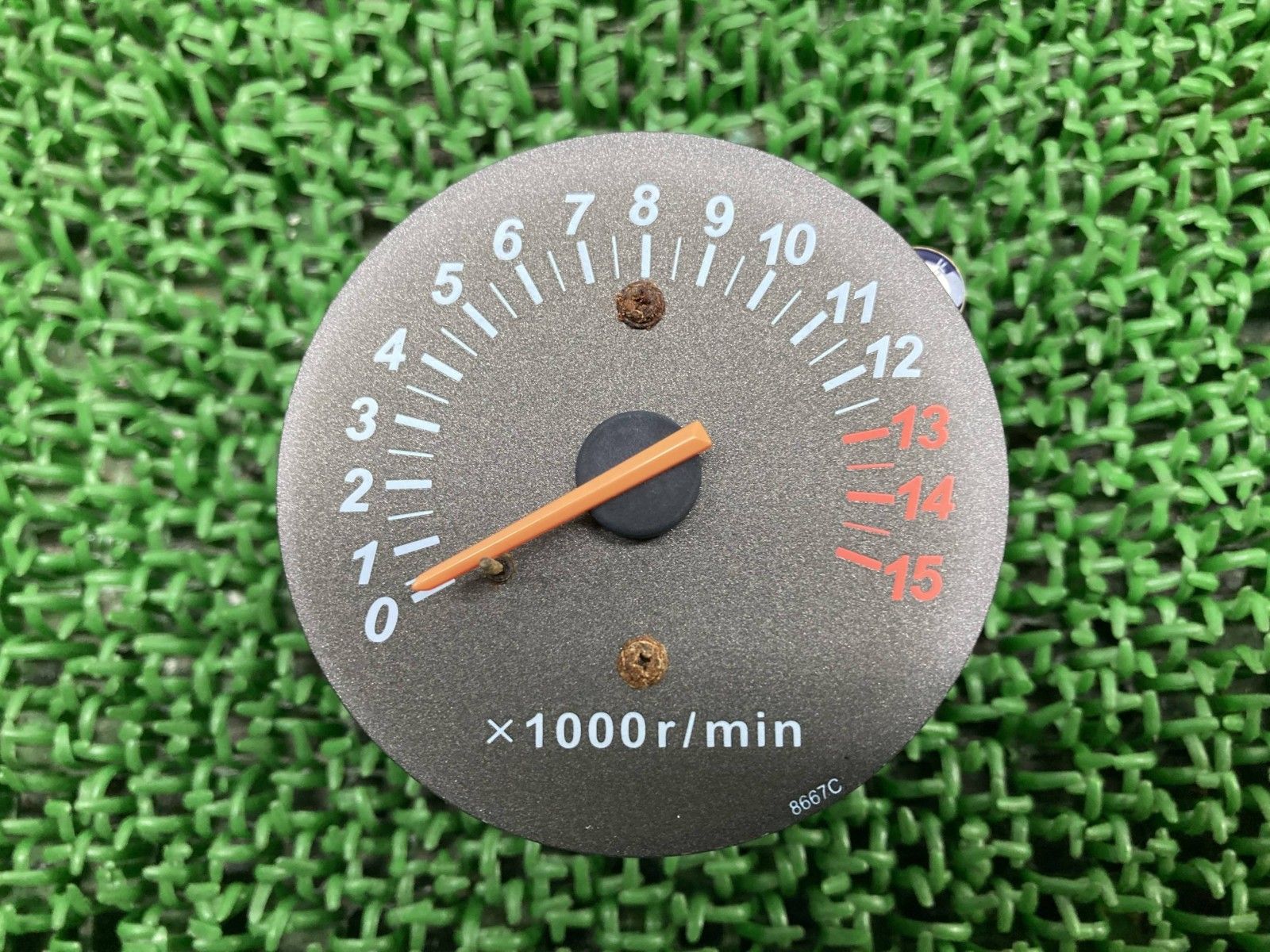 NINJA250R タコメーター 8667C カワサキ 純正 バイク 部品 EX250K ニンジャ250R 割れ欠け無し 品薄 品 車検 Genuine aQ