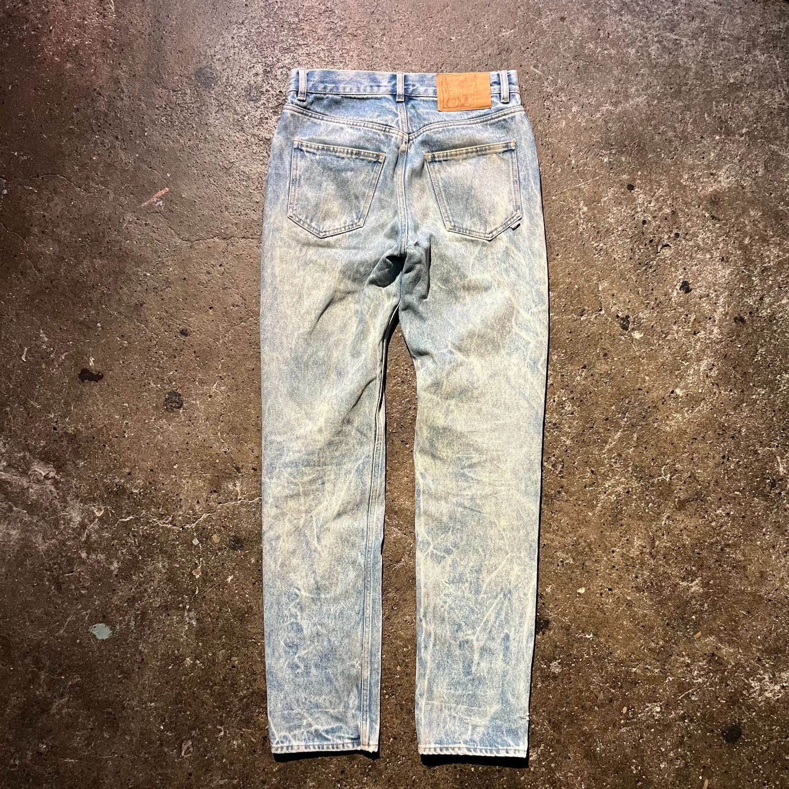 Martine Rose ウォッシュド デニムキャップ Martine Rose ウォッシュド デニムキャップ MARTINE ROSE(マーティン