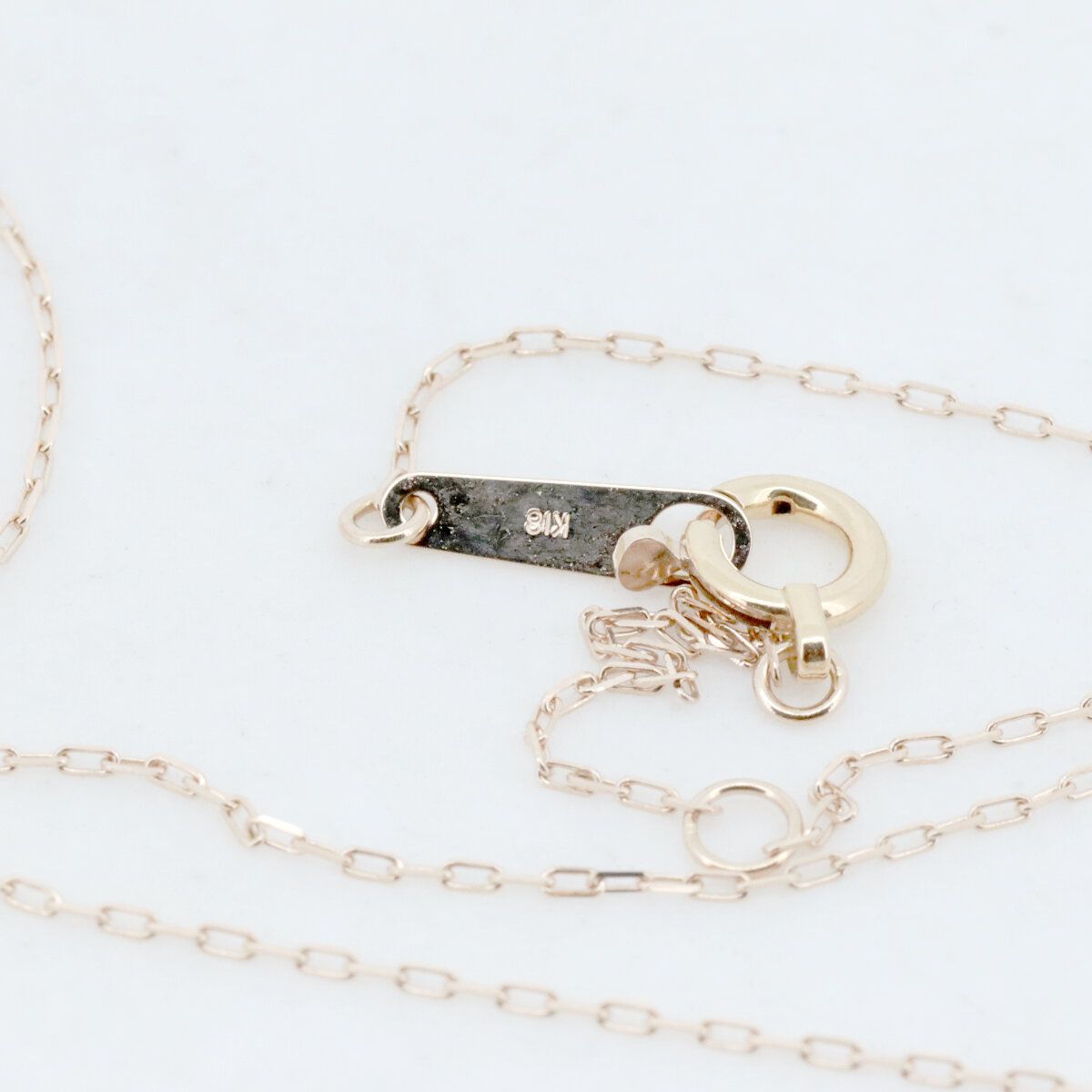 エステール ダイヤモンド ネックレス 0.31ct K18PG(18金 ピンク  