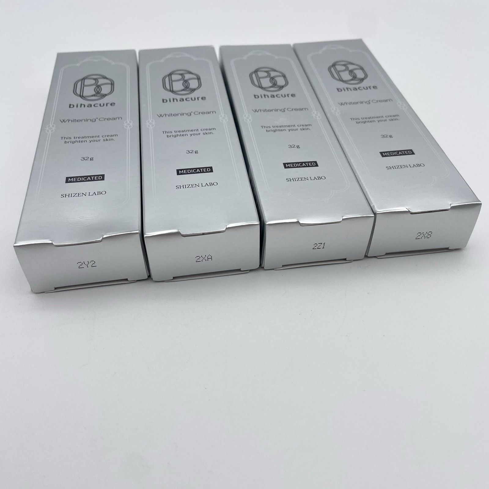 未使用】bihacure ビバキュア 薬用美白クリーム 32g 4本セット - メルカリ