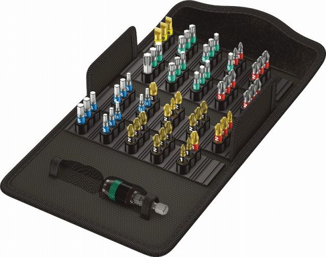 Wera1|4 ビットセット 60 1本組 Bi-TorsionBit-Safe 61 BiTorsion1 057441