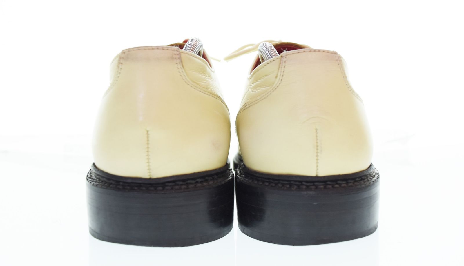 【最新の】 ヤマネクツテン 山根靴店 Uチップブーツ ローカット シューズ 2007 メンズ靴 その他 ベージュ 25cm 103S-1228 サマーセール開催中！