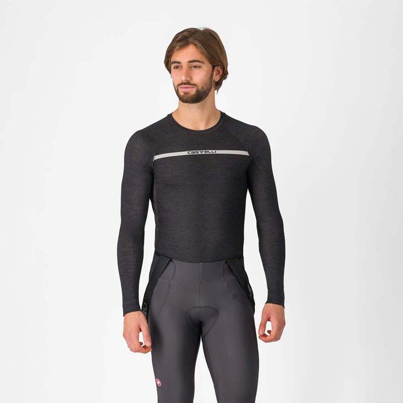 CASTELLI 24527 MERINO SEAMLESS BASELAYER カステリ メリノウール 長袖 ベースレイヤー