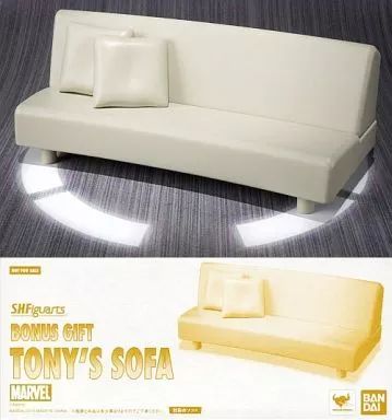 中古】フィギュア 社長のソファ 「アイアンマン3」 S.H.Figuarts 