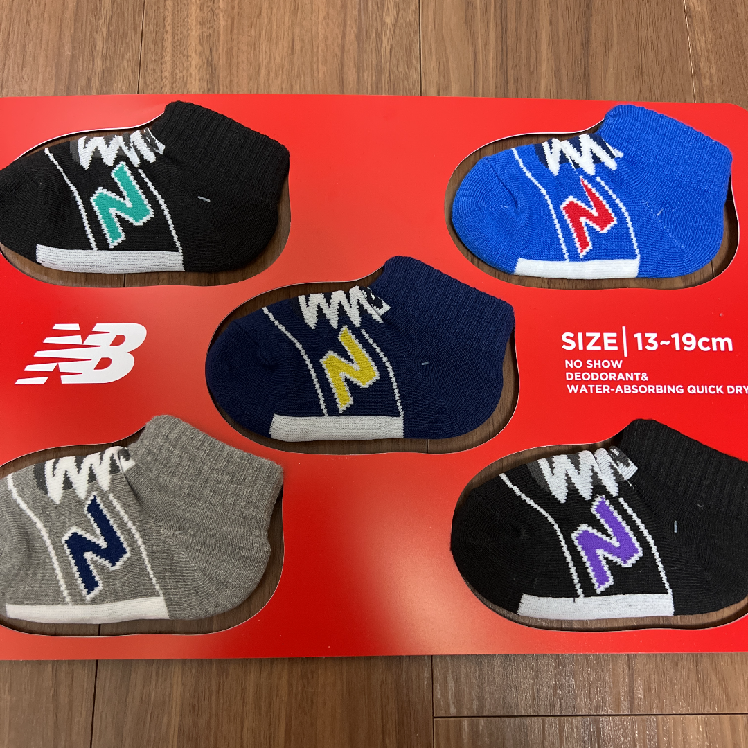 new balance 靴下 5足セット