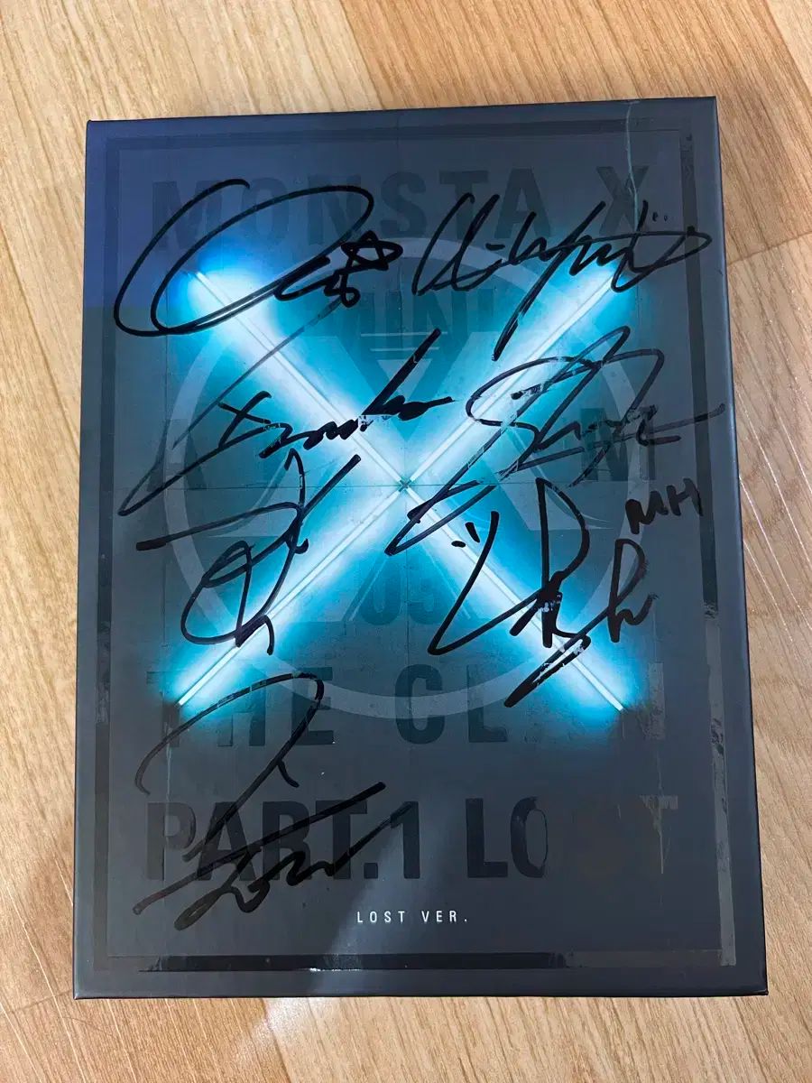 MonstaX モンスタエックス モンエク サイン MONSTA X(モンスタエックス・モネク) MONSTA X サイン入り サイン