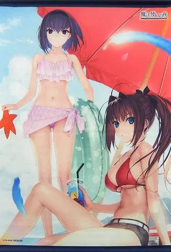 中古】タペストリー 蒼崎青子＆久遠寺有珠 B2タペストリー 「PS4
