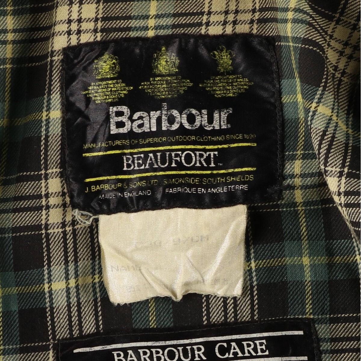 古着 90年代 バブアー Barbour BEAUFORT ビューフォート 旧3ワラント オイルド ハンティングジャケット 英国製 C38 メンズM/eaa445251