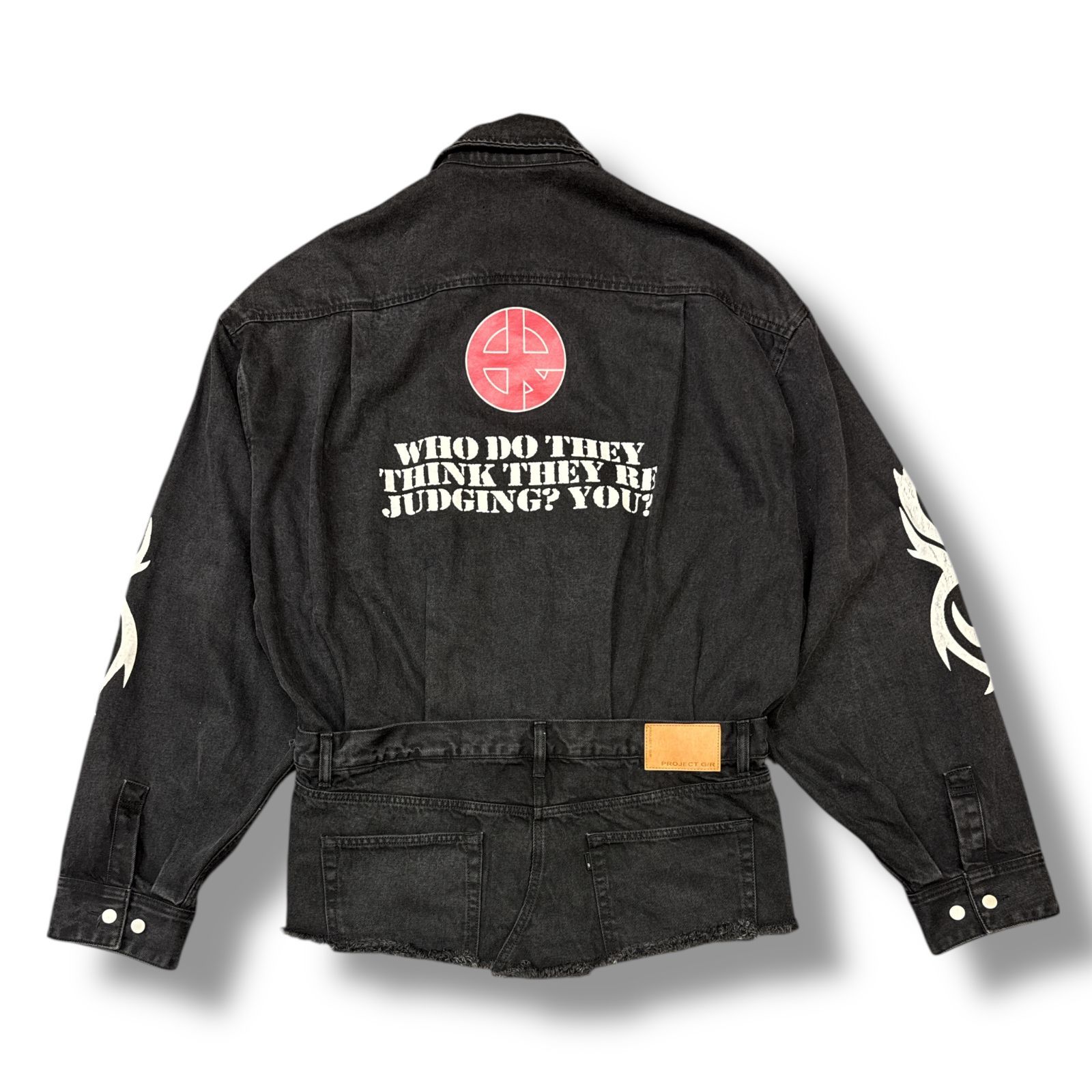 Project G/R Hybrid Denim Shirt Jacket