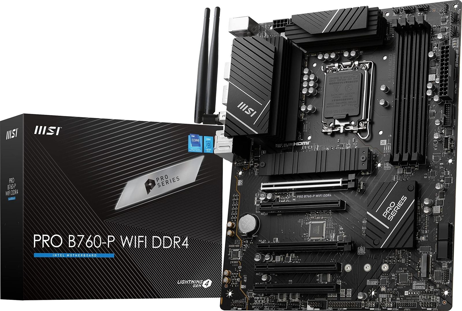 インテル PRO B760 DDR4 WIFI6