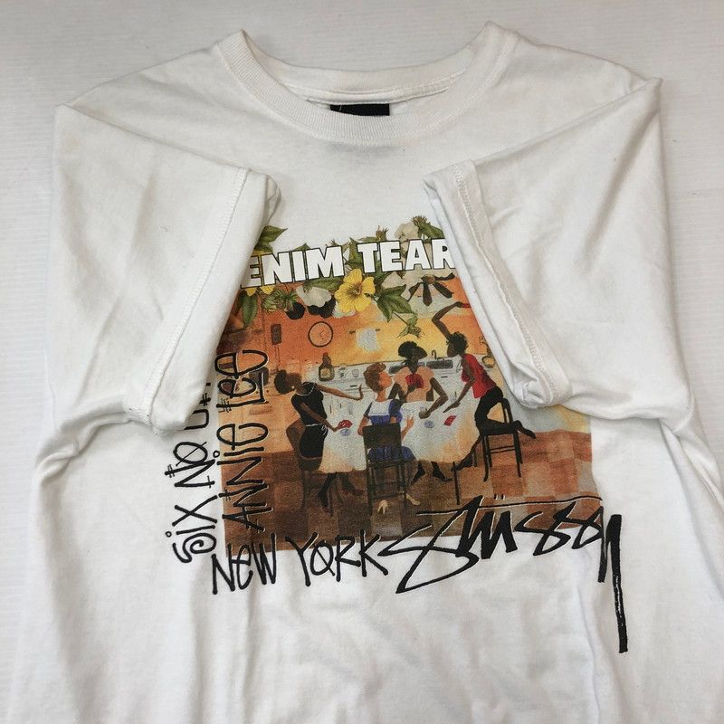 中古品】STUSSY ステューシー × DENIM TEARS デニムティアーズ