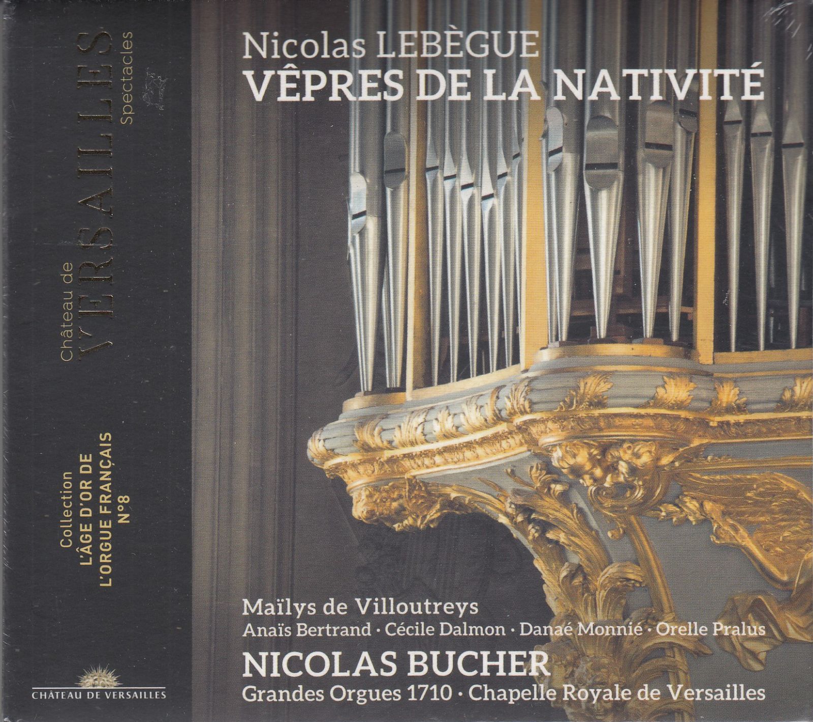 [CD/Chateau De Versaille]ニコラ＝アントワーヌ・ルベーグ(16311702)第1ノエル：降誕祭主日が来るまで&モテ