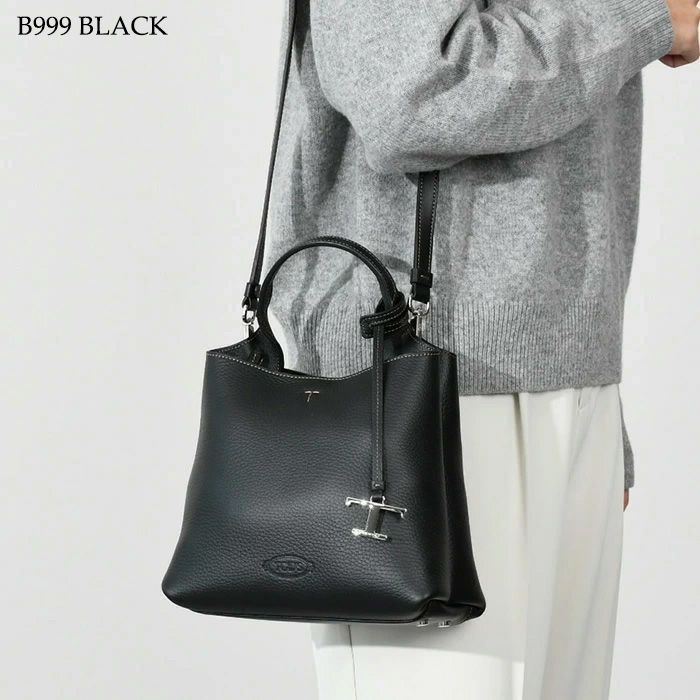 トッズ トートショルダーバッグ XBWAPAA9100QNK9P09 Woman マルチカラー トッズ レザー バッグ ミニ