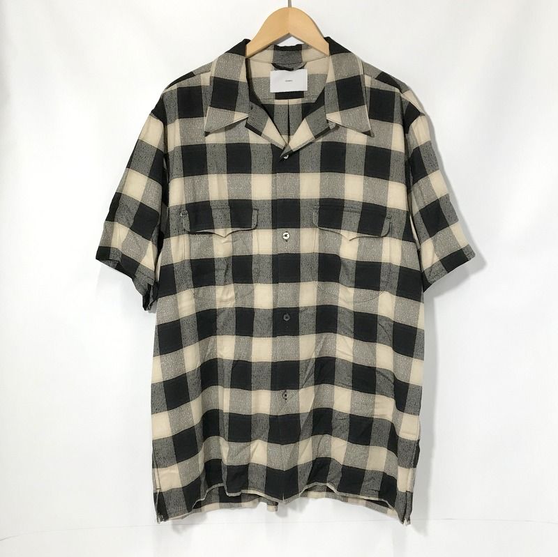 SUGARHILL チェックシャツ 美品 23SSSH04 半袖 オンブレ プレイド 