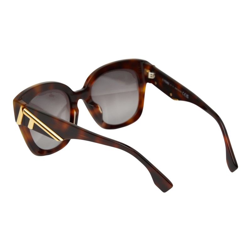 フェンディ ファースト ハバナアセテート FE40098F ブラウン プラスチック レディース FENDI 1-0237484