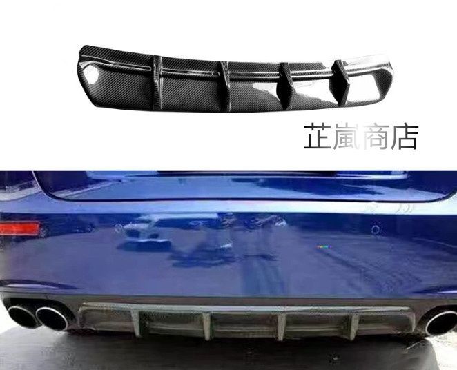 14-16年 マセラティ ギブリ カーボン リアリップ ディフューザー