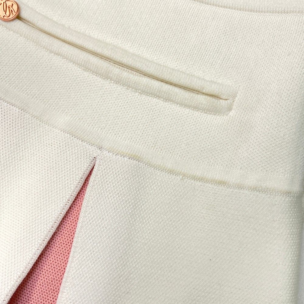 デサント DESCENTE ゴルフ スカート ホワイト DESCENTE GOLF - 【レディース】 神白プリーツスカート