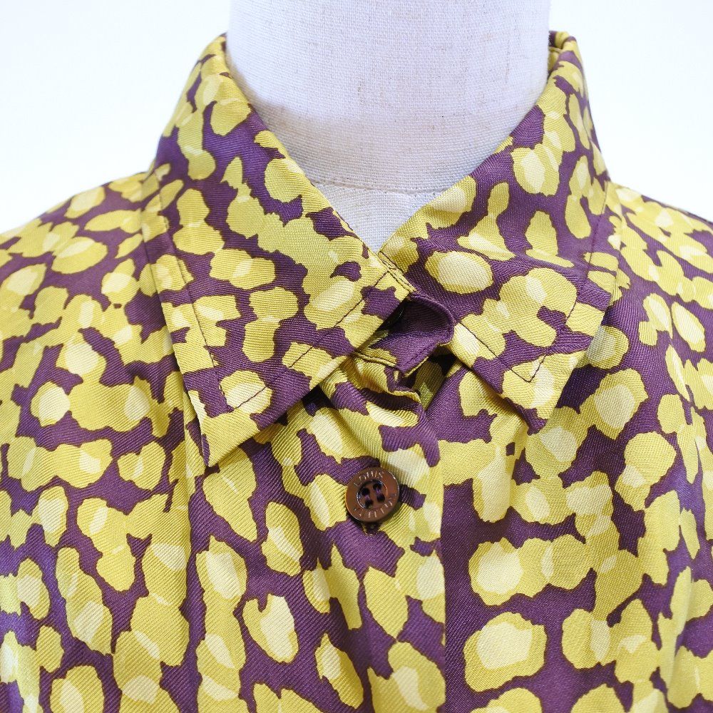 LOUIS VUITTON】ルイ・ヴィトン トップス シルク イエロー レディース