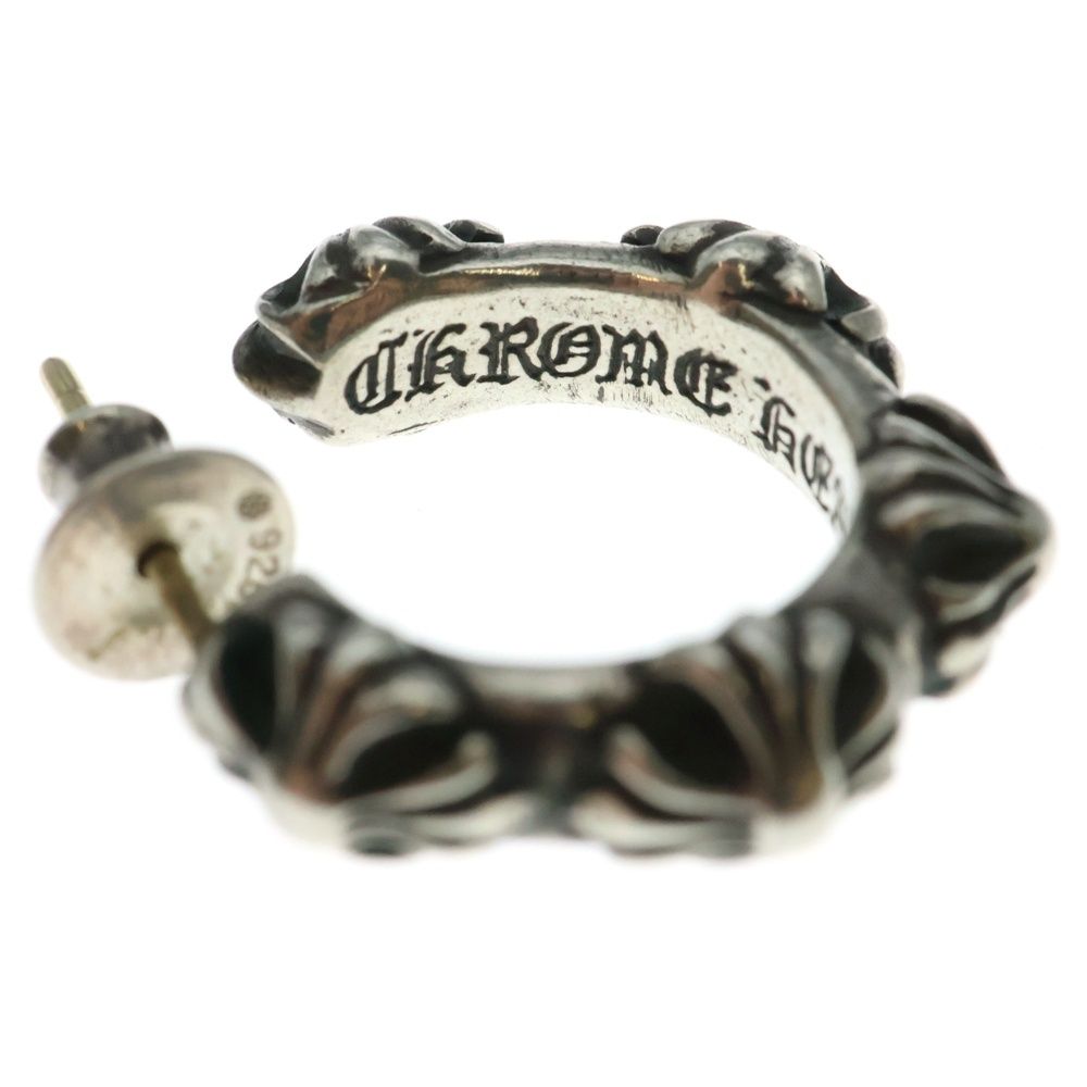 CHROME HEARTS (クロムハーツ) HOOP CROSS クロスバンド フープピアス