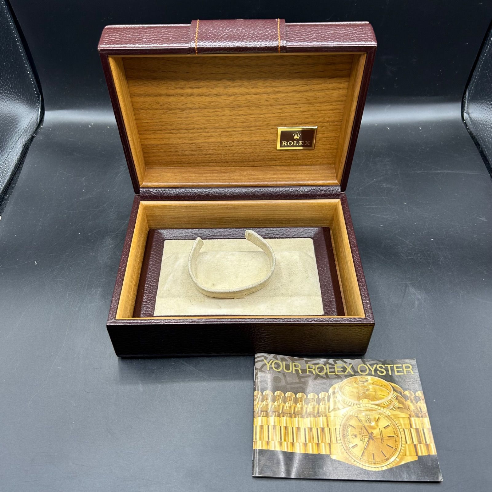 Rolex ロレックス デイデイト 空箱 時計ケース ブラウン 説明書