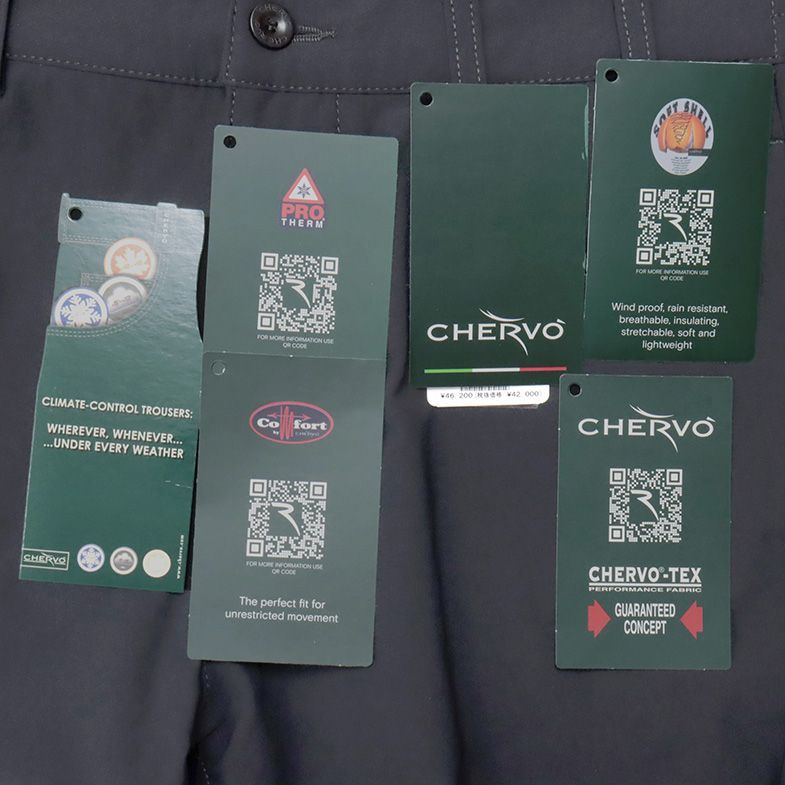 秋冬/CHERVO/52サイズ/高機能パンツ 防風 撥水 透湿 保温 ストレッチ